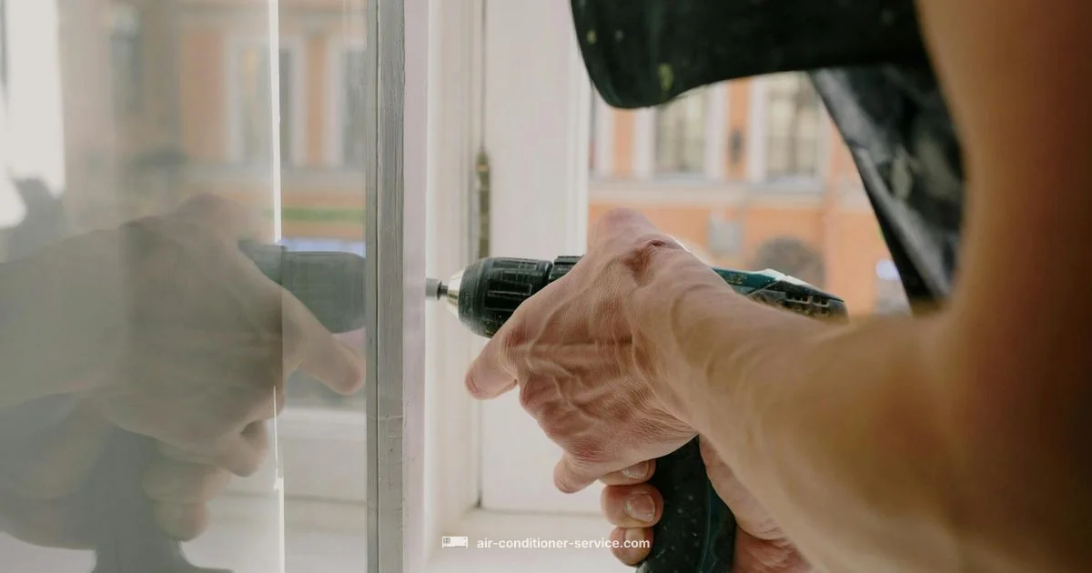 Window AC Install - Air Conditioner Service