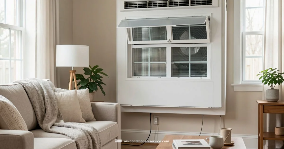 12k BTU Window AC - Air Conditioner Service