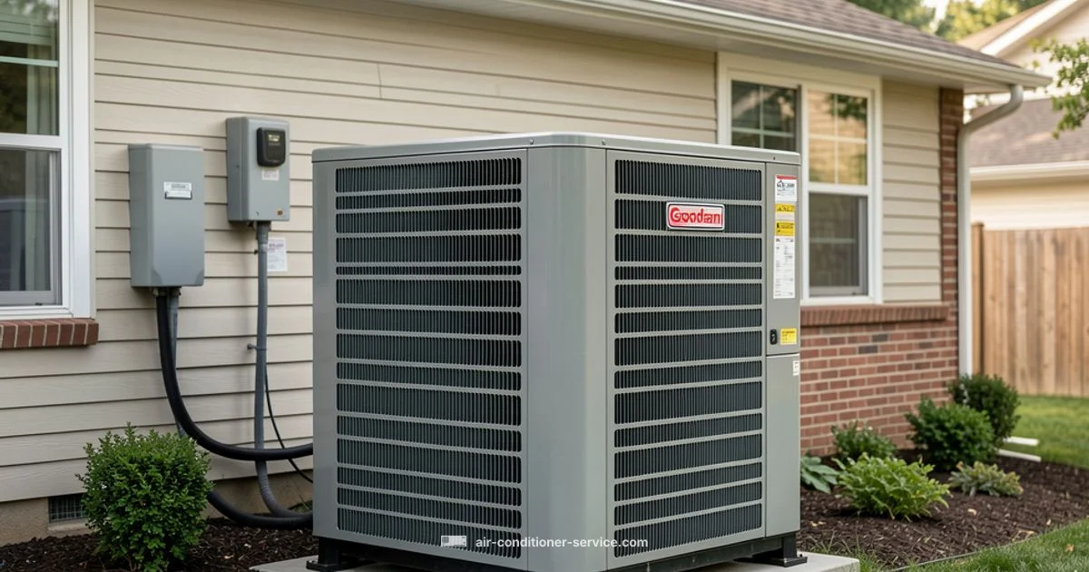 2-Ton Goodman AC - Air Conditioner Service