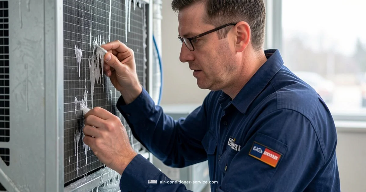 Frozen Evaporator Fix - Air Conditioner Service
