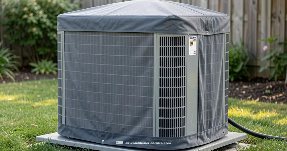 Protective Unit Covers - Air Conditioner Service