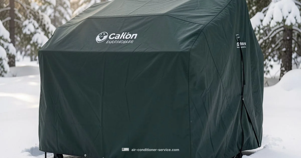 Winter AC Cover - Air Conditioner Service
