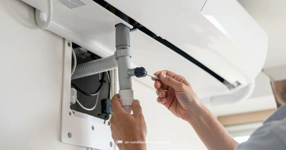 Drain Line Care - Air Conditioner Service