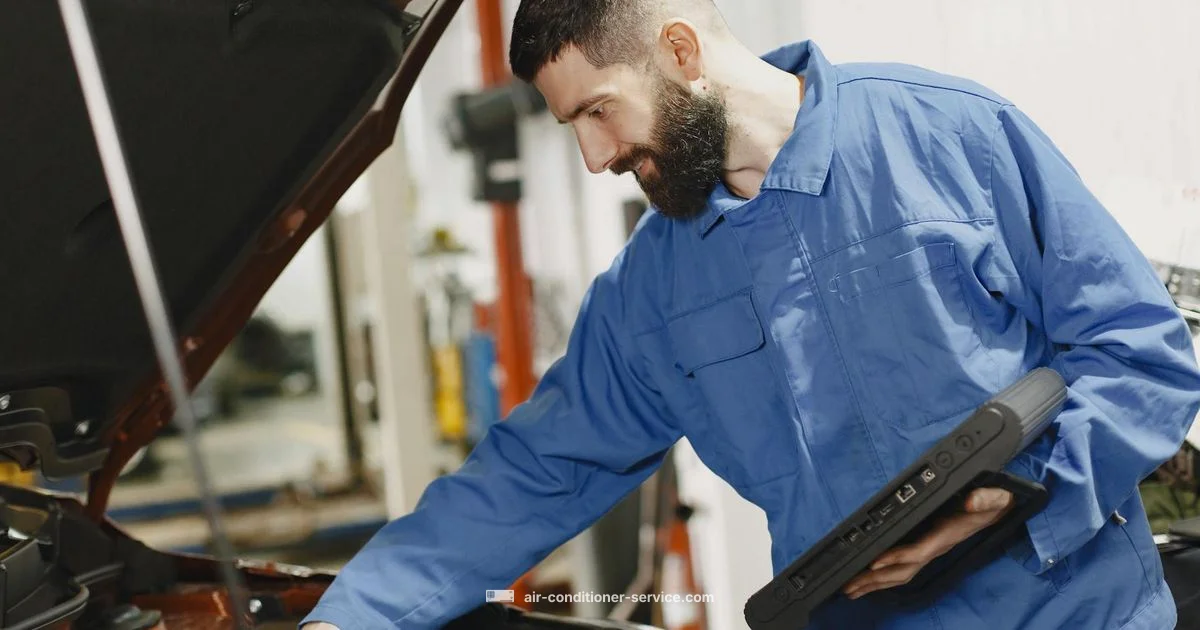 HVAC Experts at Work - Air Conditioner Service