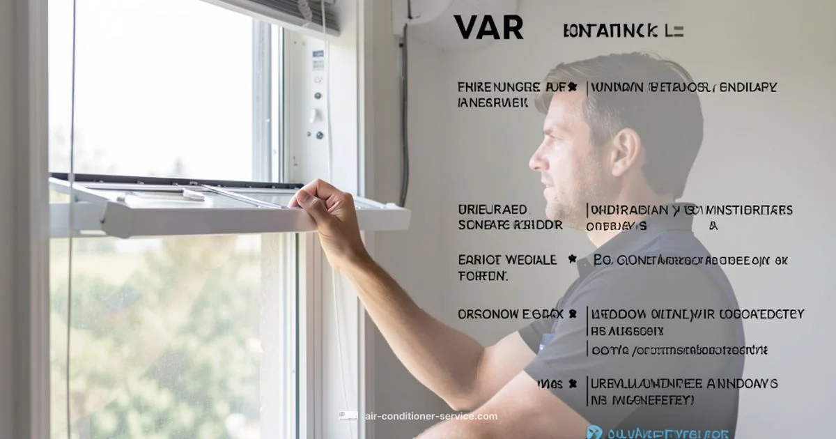 Install Window AC - Air Conditioner Service