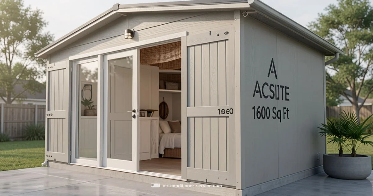 Sizing for 1600 sq ft - Air Conditioner Service