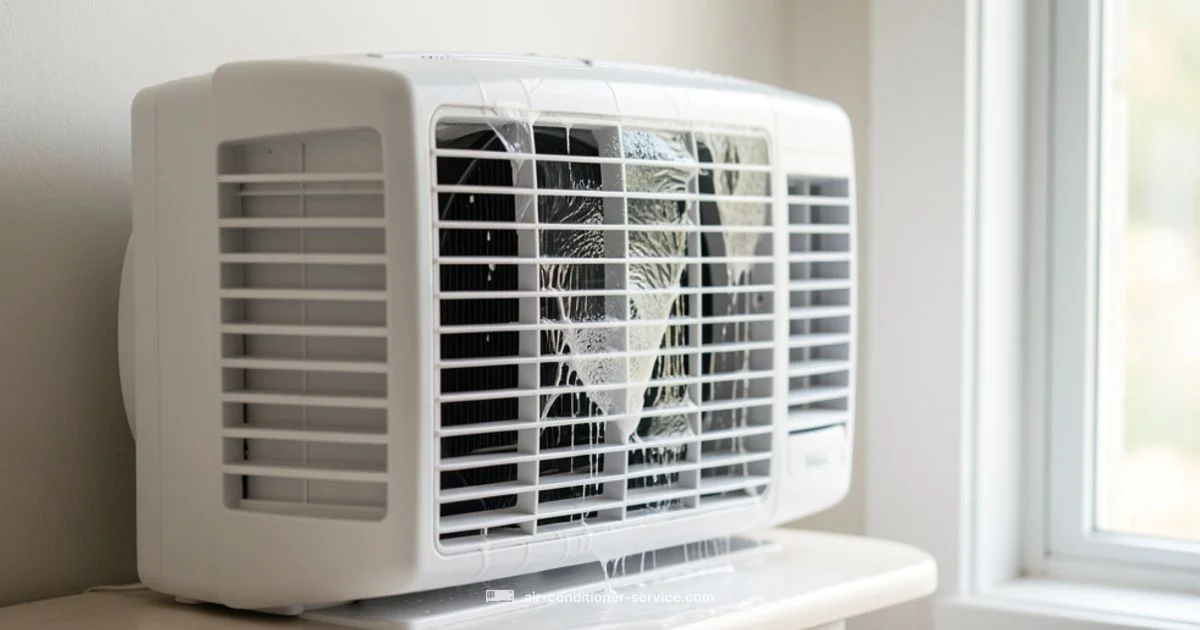 Clean Window A/C - Air Conditioner Service