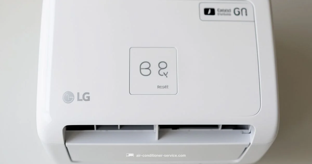 LG AC Reset Guide - Air Conditioner Service
