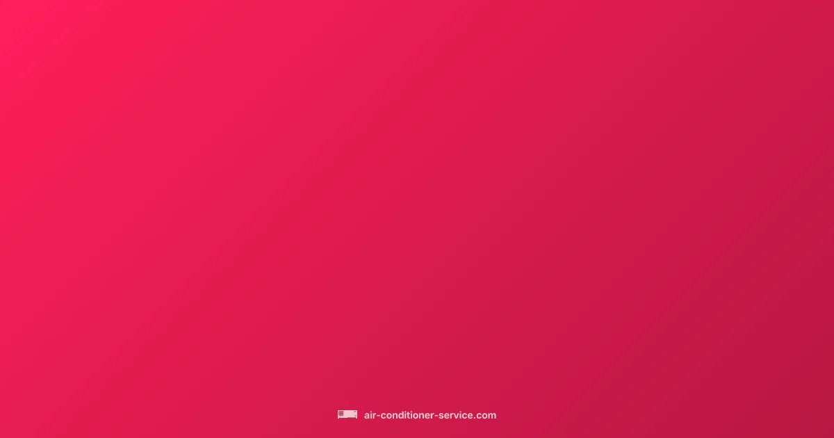 Leaving? Adjust AC - Air Conditioner Service (illustration)